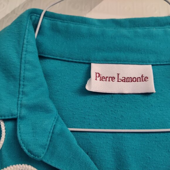𝅺vintage Pierre Lamonte top Size M - Picture 2 of 3